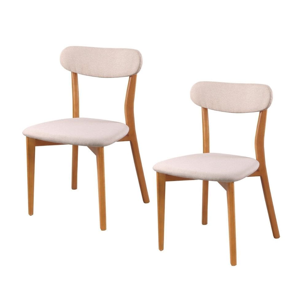 Kit 2 Cadeiras Madeira Maciça Ceci Yescasa Naturalíssimo