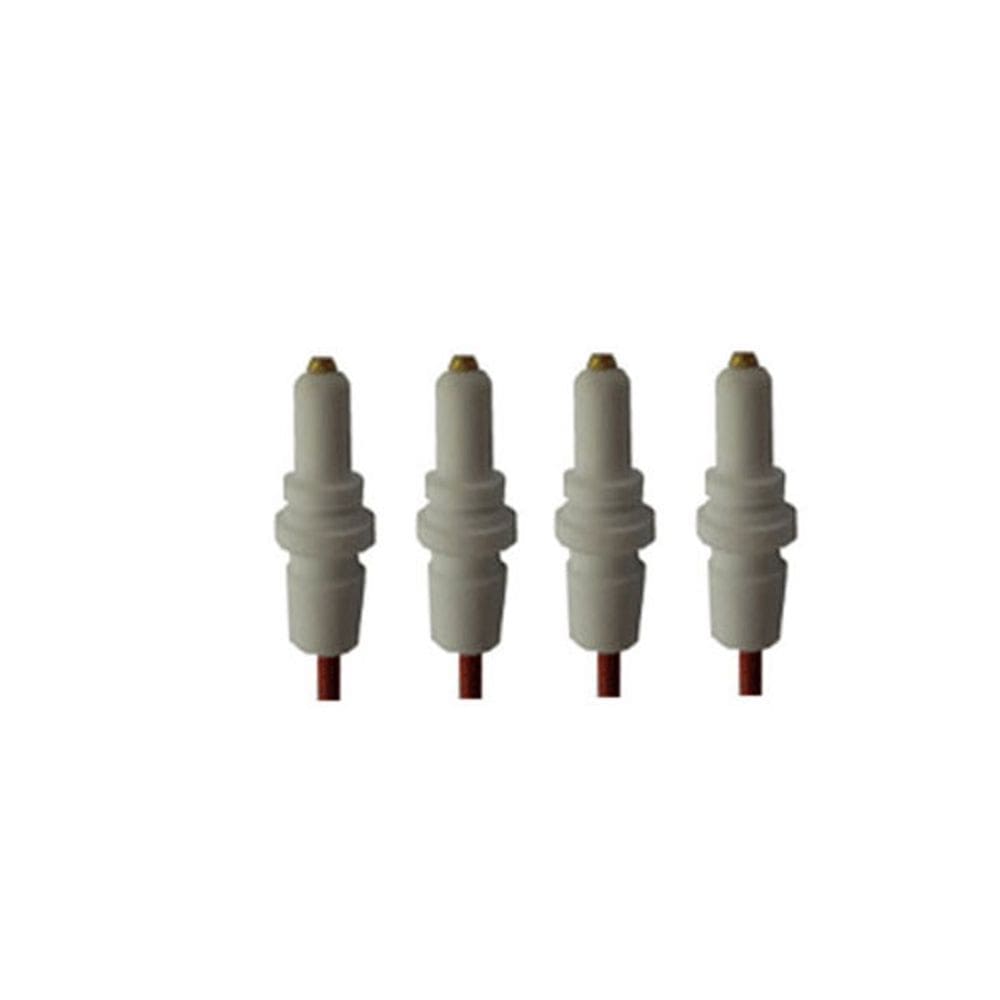 Kit 4 eletrodos terminal fino fogões continental perfetto