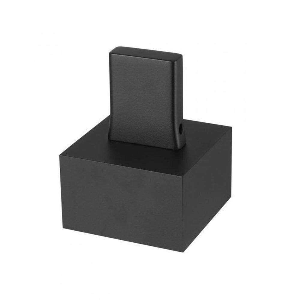 Kit 2 Acabamentos para Registro 1/2”, 3/4” e 1” Axiom Slim Matte Meber Black