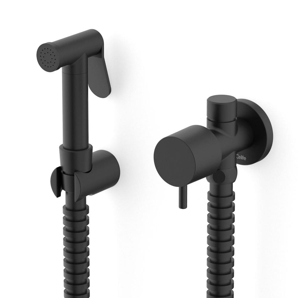 Ducha Higiênica com Derivação Basic Matte Preto Matte