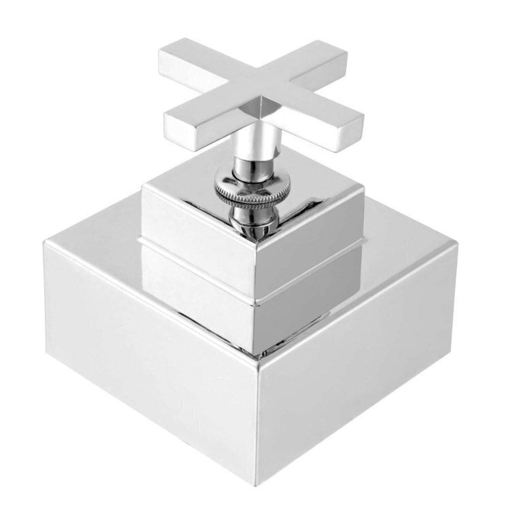 Kit 2 Acabamentos para Registro C 34 1.1/2\" 1.1/4\" Meber Metais Cromado