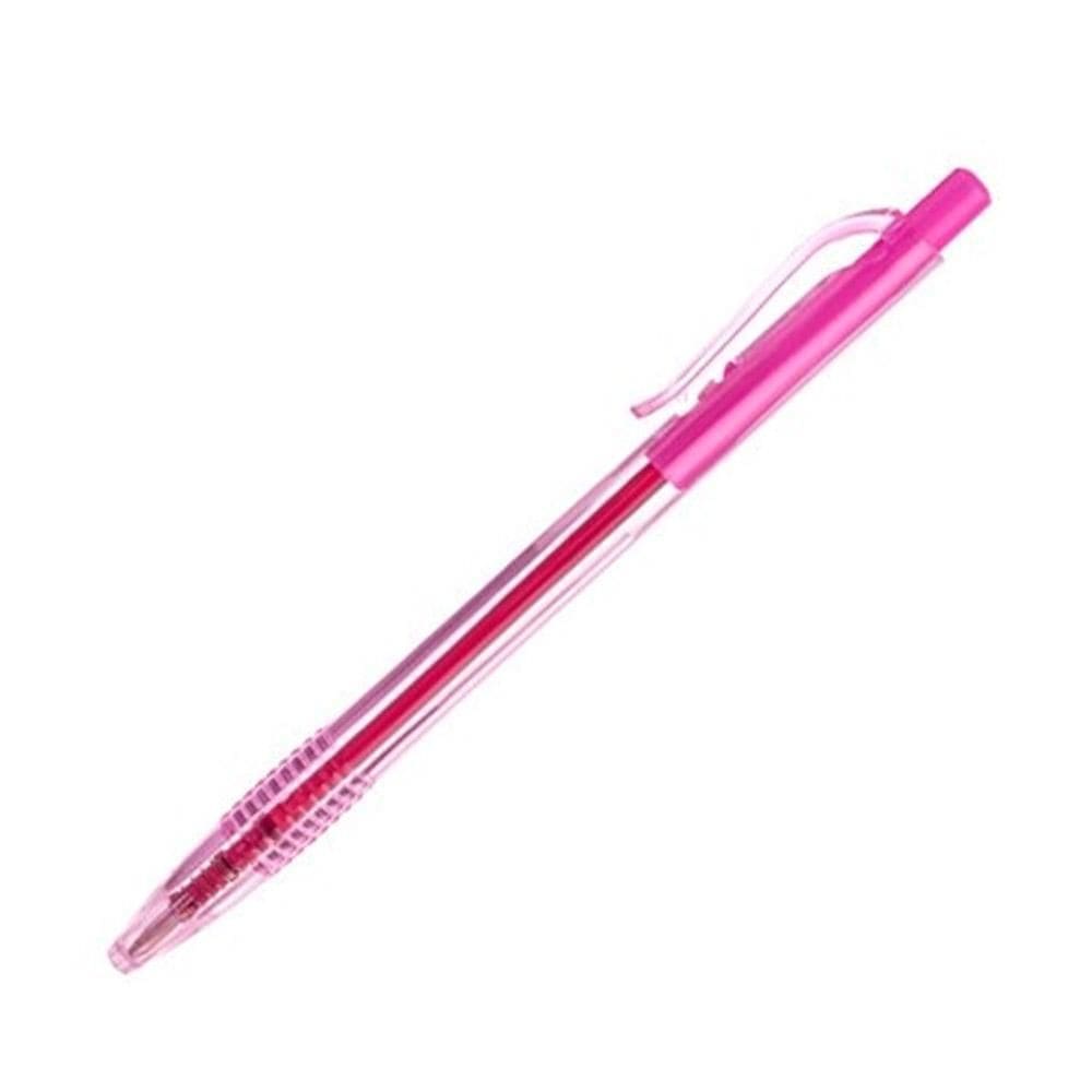 Caneta Esferográfica Em Gel Liquido 1.0Mm Rosa Newpen
