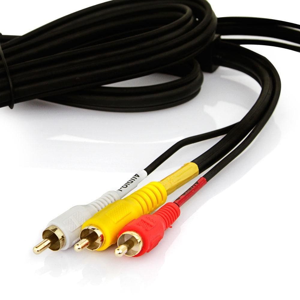 Cabo áudio e vídeo coaxial 3 metros