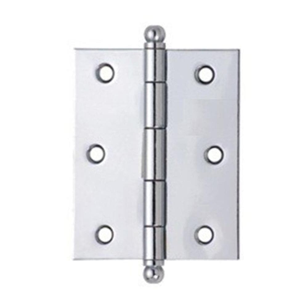 Dobradiça MGM 3 Unidades 3,5x2.1/4 Polegadas com Parafusos Cromado