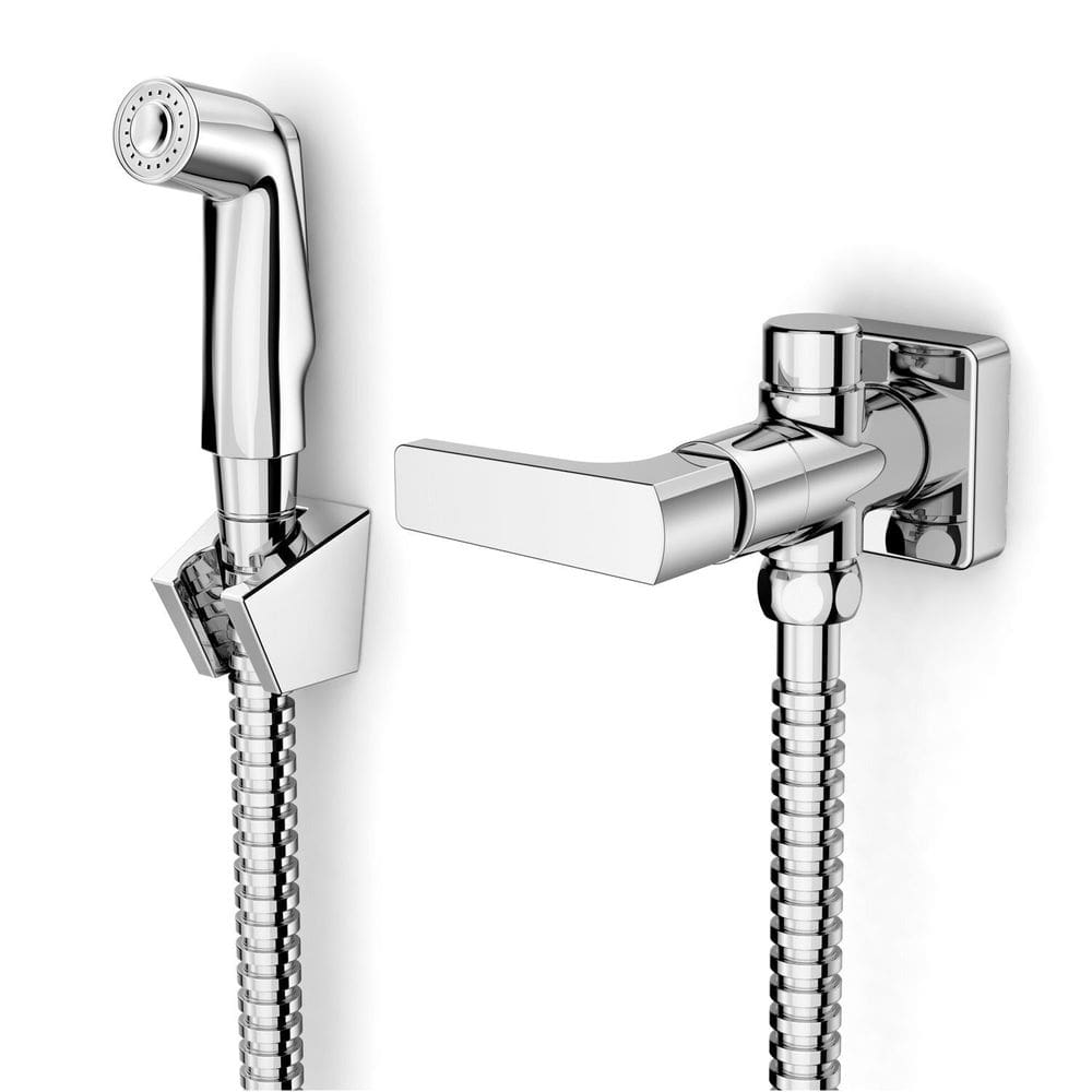 Ducha Higiênica com Derivação Escuadra  Cromado