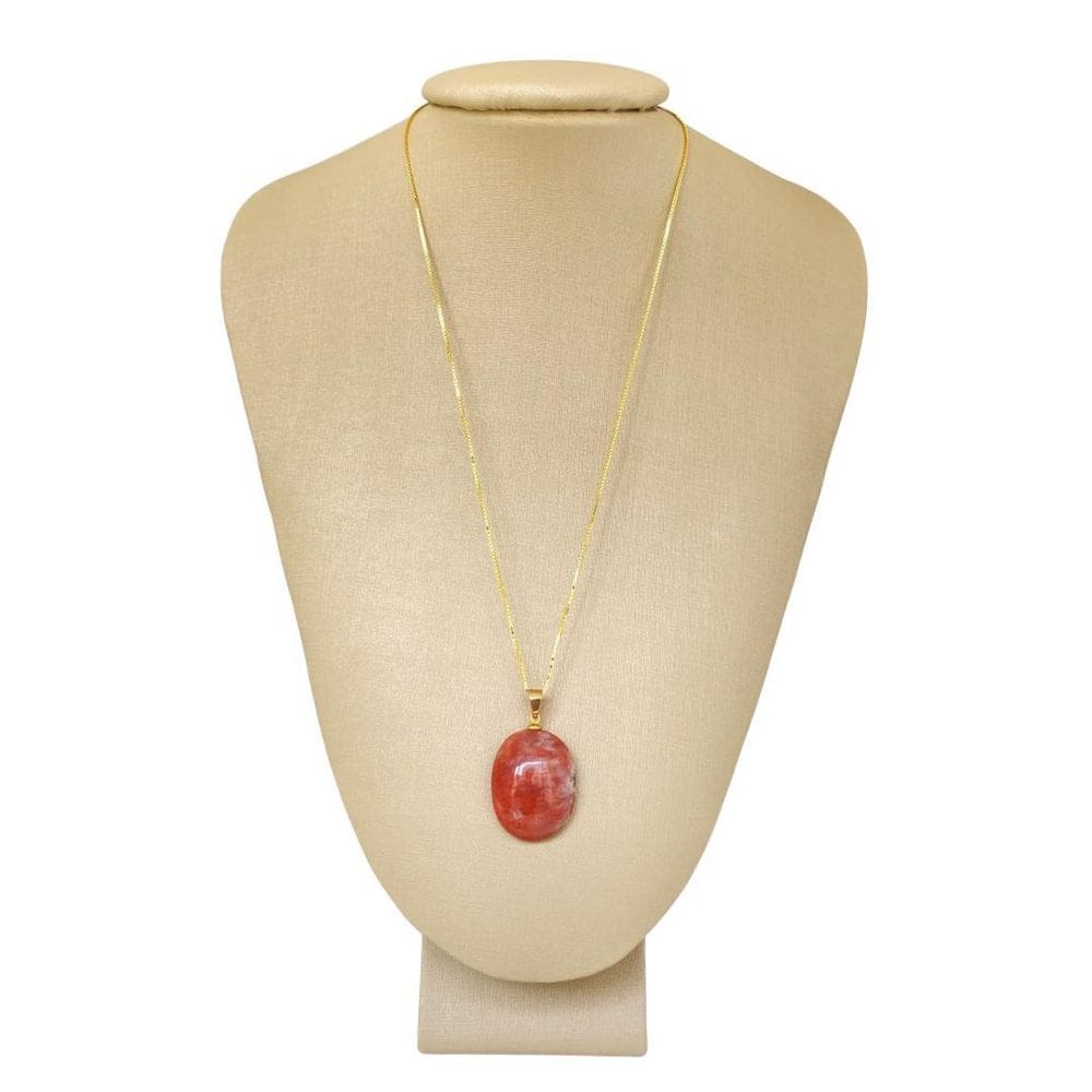 Colar prata 925 + ouro pedra da lua - ponte vecchio