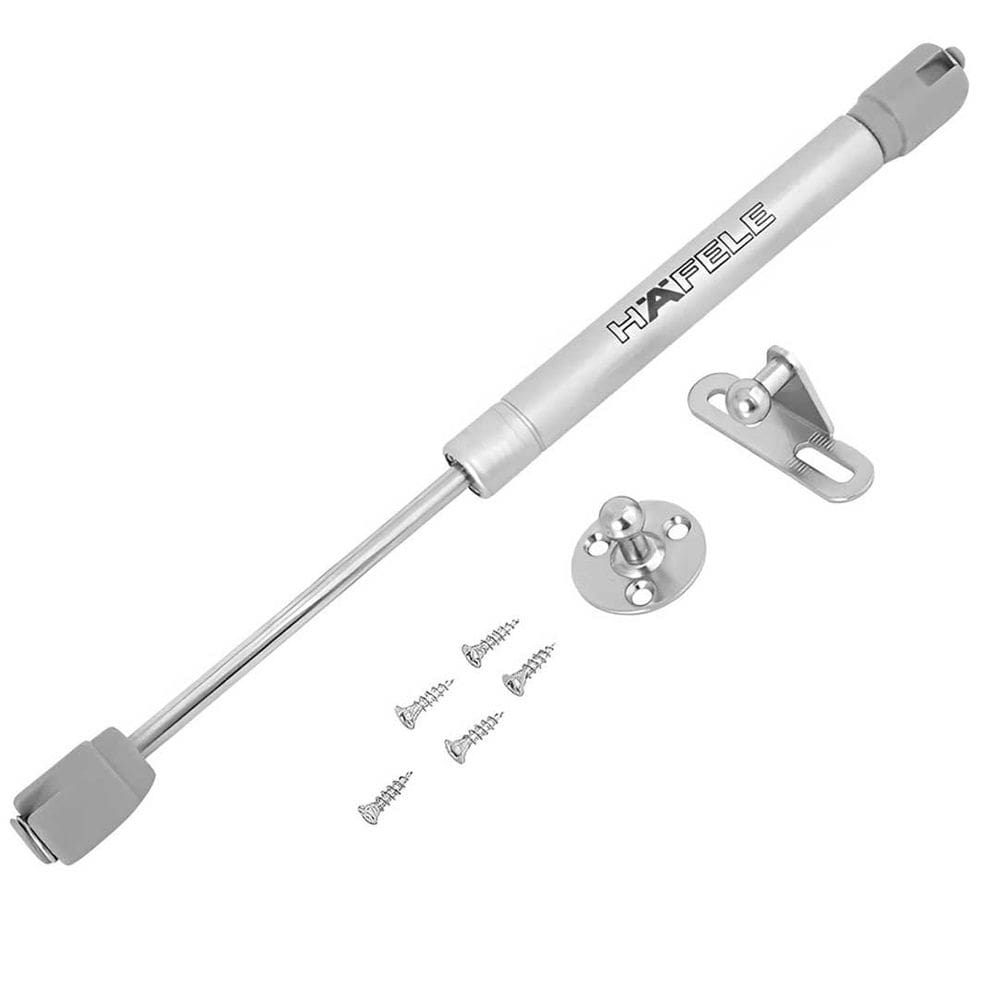Pistão a Gás 150N Força Inversa Cinza Aço 285mm - Hafele