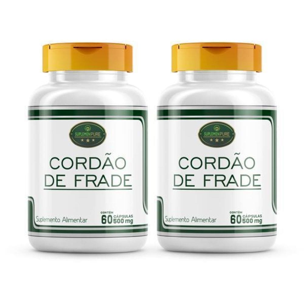 Cordão De Frade 2 Potes 500Mg Leonotis Nepetaefolia