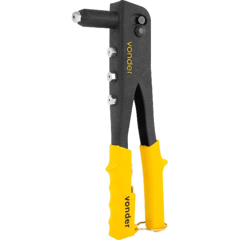 Rebitador Manual Alicate Rebitadeira Profissional C/ 4 Bicos