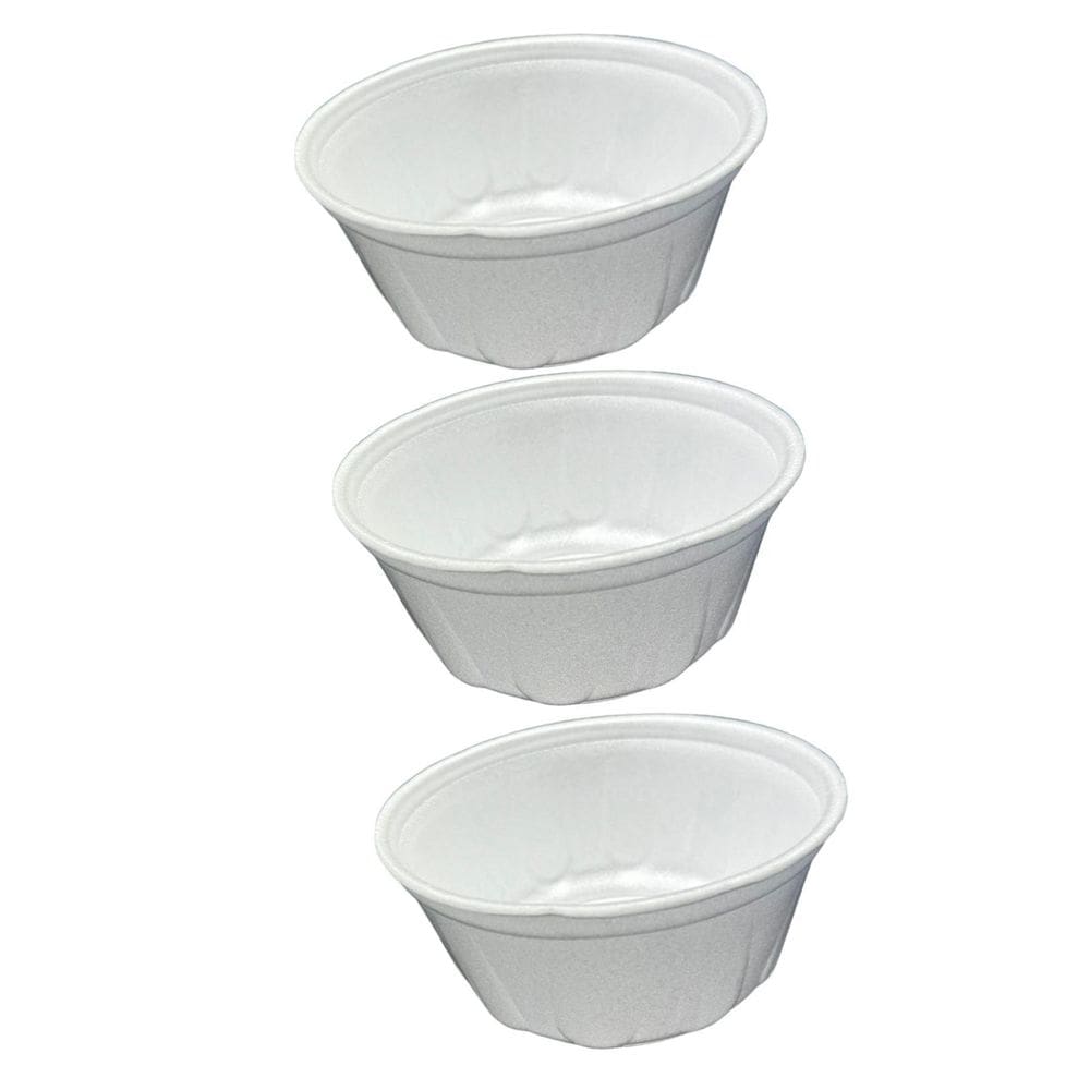 Kit 100Un Pote Térmico Cumbuca Isopor 200Ml Sopas Caldos