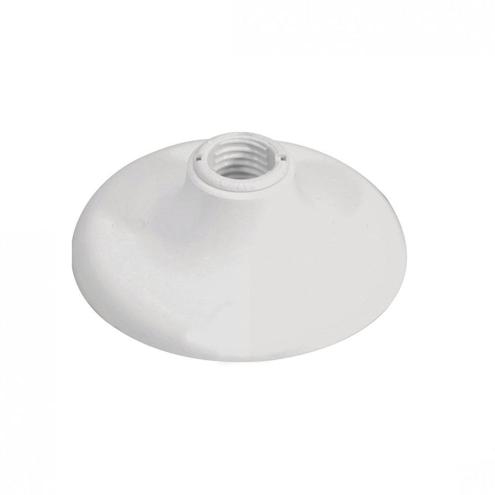Plafon Economic com Soquete em Plástico Para 1 Lâmpada E27 Taschibra Branco