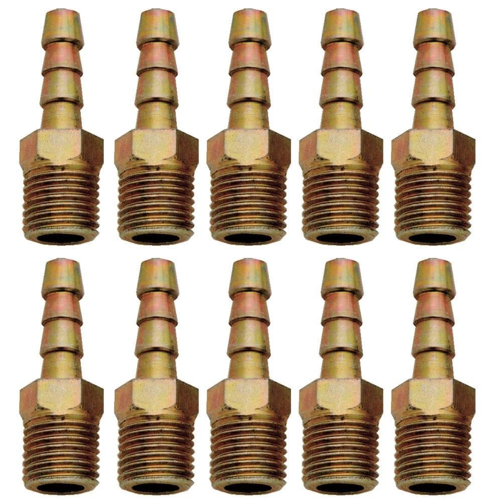 Espigão Fixo Macho 1/4 POL x 3/8 POL 10 Unidades BREMEN