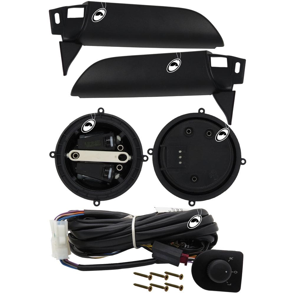 Kit Retrovisor Elétrico Simples Fox 2010 em Diante 2 e 4 Portas Tragial