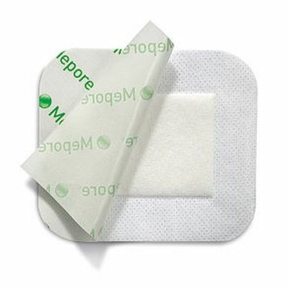 Curativo adesivo 2-1/2 x 3 polegadas branco estéril 60 unidades da Molnlycke (pacote com 6)