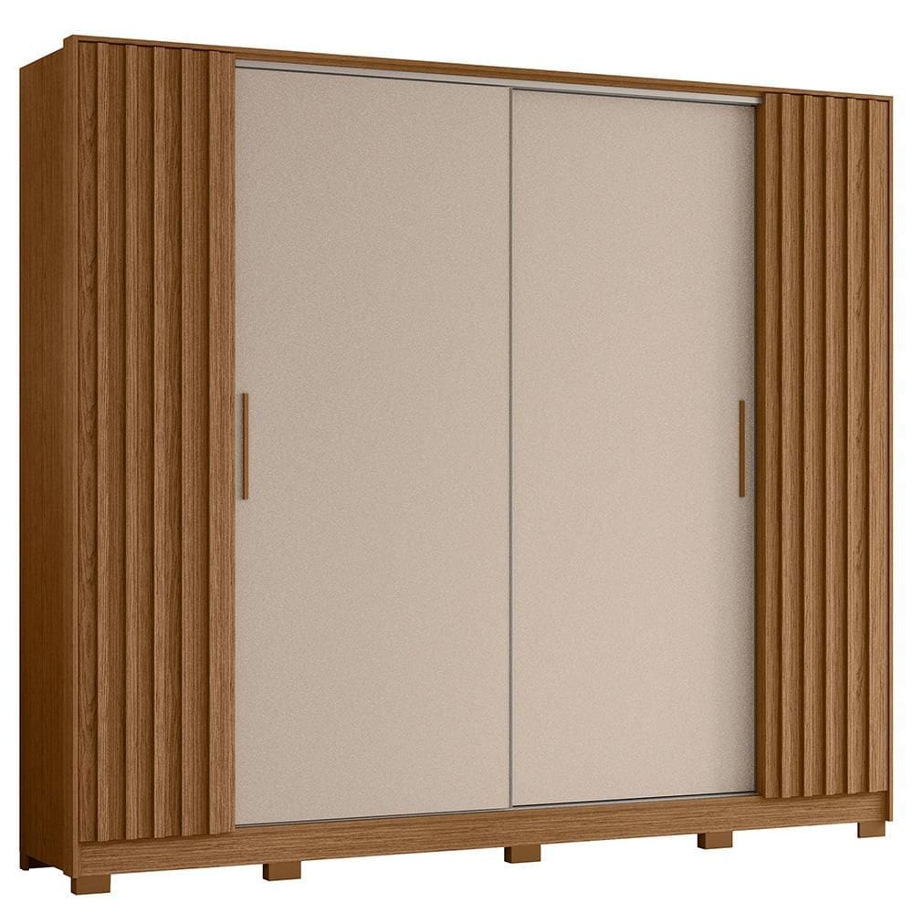 Guarda Roupa Jacaranda Casal Quarto Com 4 Portas e 4 Gavetas