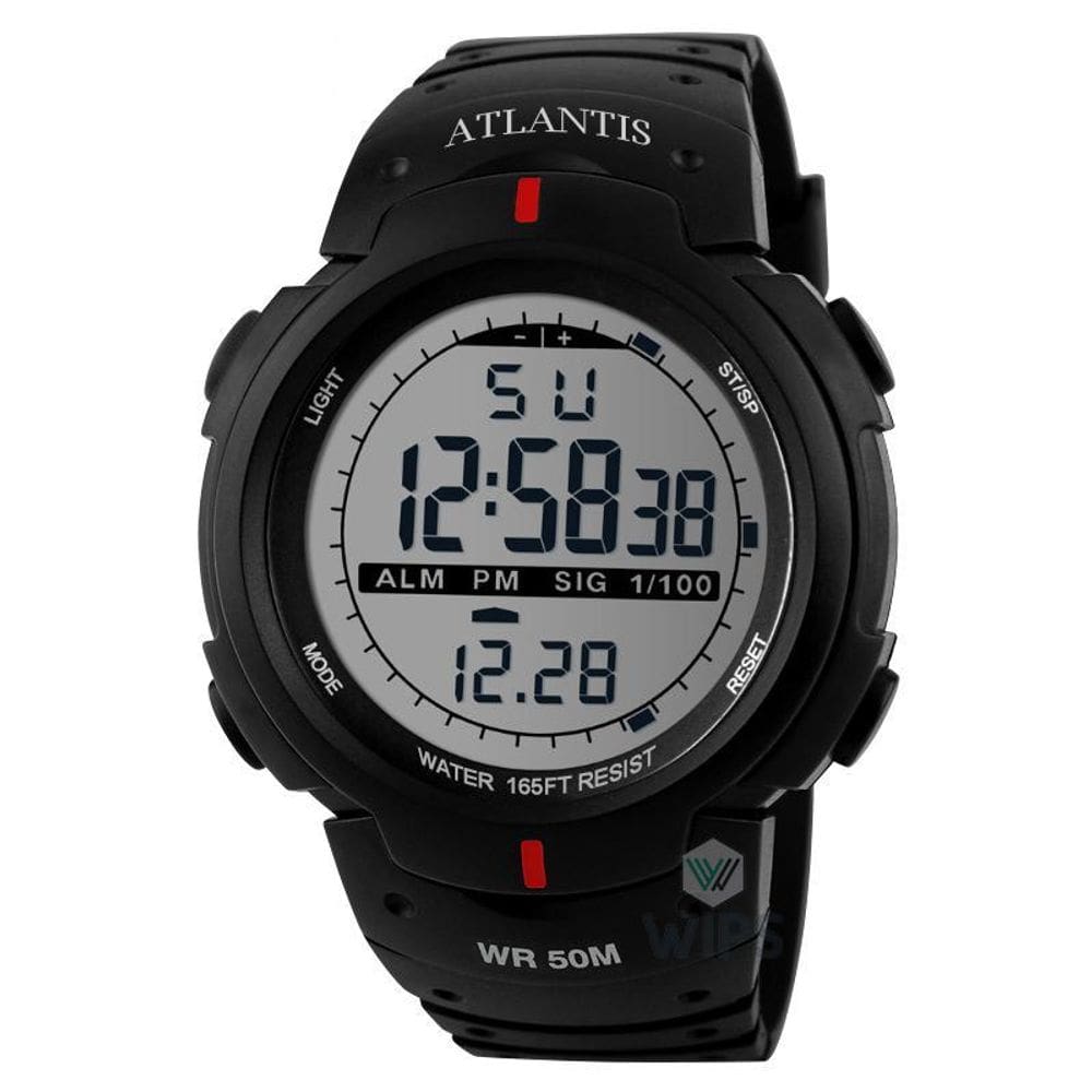 Relógio masculino esportivo atlantis 7330g digital