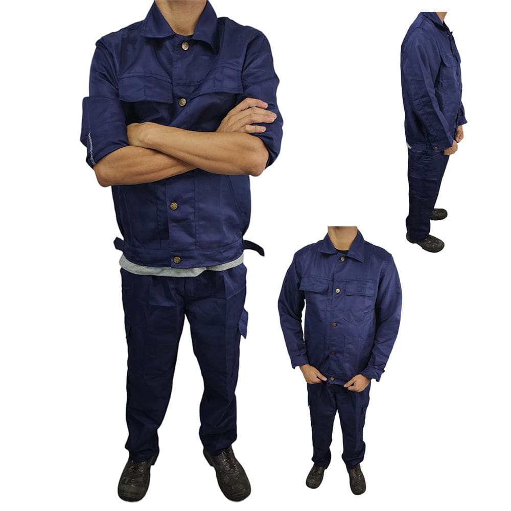 Conjunto Uniforme EPI Profissional Obra Segurança do Trabalho Eletricista Mecanico Construçao