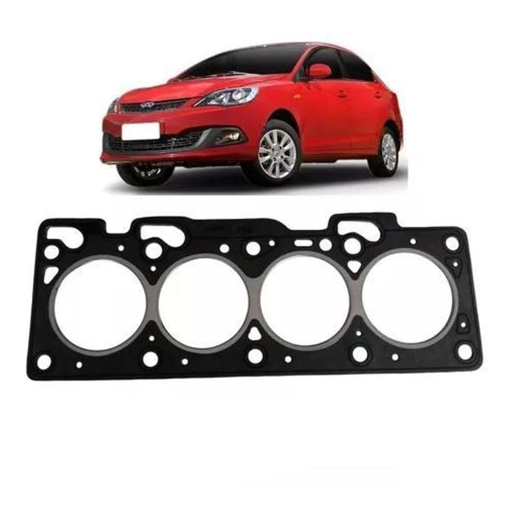 Junta de cabeçote chery celer 1.5 16v flex
