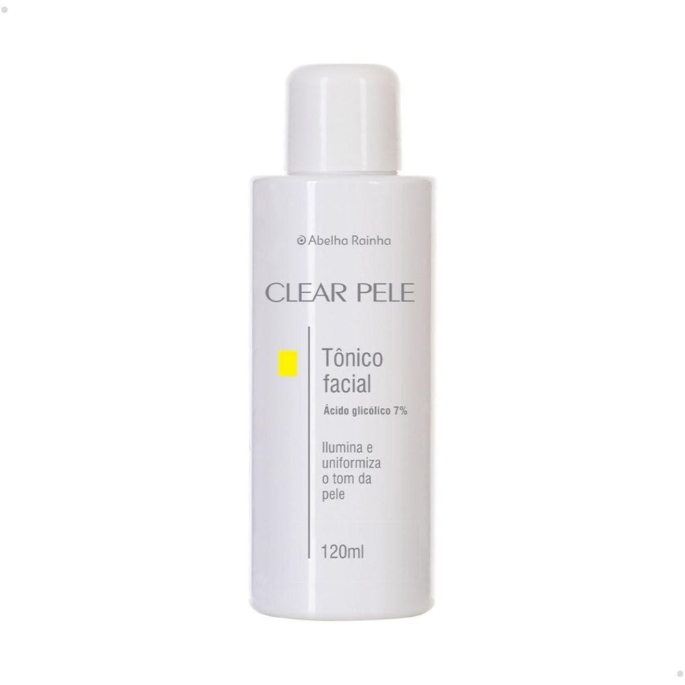 Tônico Facial Ácido Glicólico Clear Pele Abelha Rainha Ref