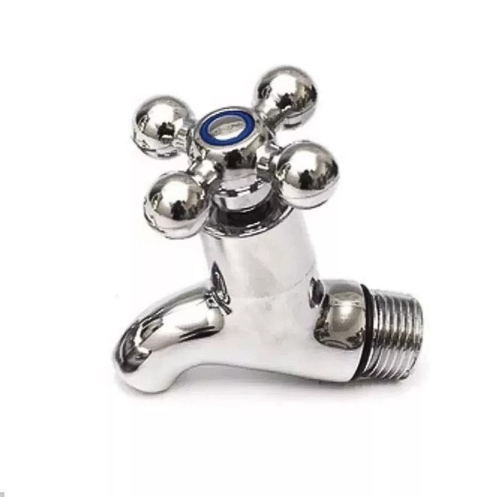Torneira Para Bebedouro Filtro De Água Rosca 1/2 Meia Metal