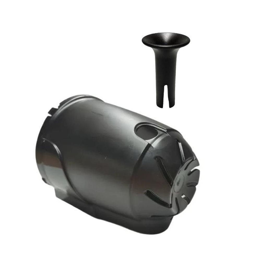 Corpo e pino oscilação para ventilador arno vf40 vf41 preto