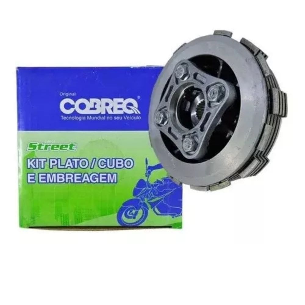 Kit Embreagem Cg 125 Titan 150 Nxr 125 150 Bros 0002ke