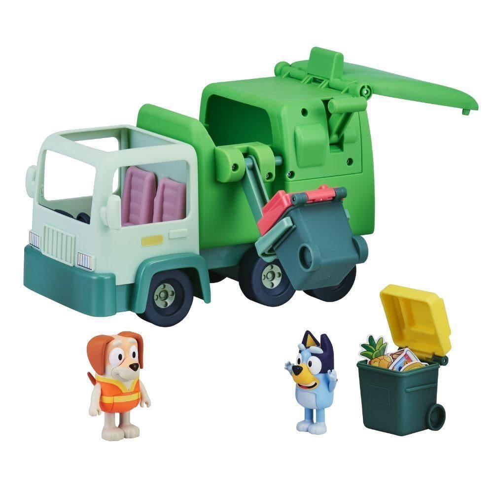 Veículo Caminhão De Lixo Bluey