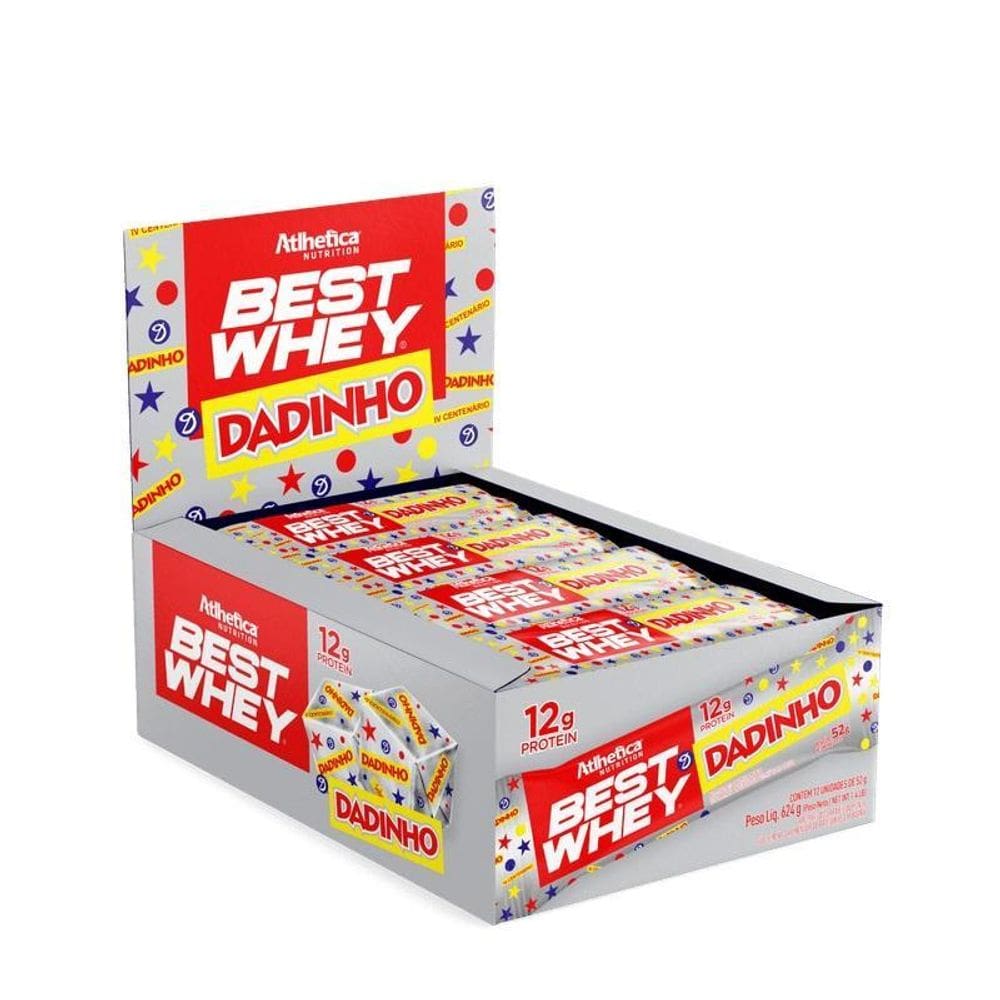 Display Best Whey Bar 15G 12Un. 52G - Atlhetica