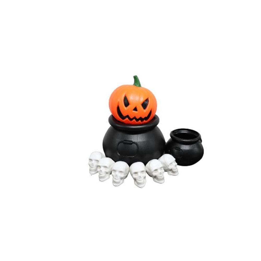 Kit halloween: abóbora, caldeirões, caveira - compre agora!