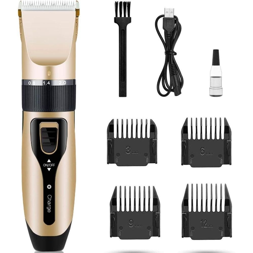 Aparador De Pelo Para Pets Maquininha Tosa Cachorro E Gato