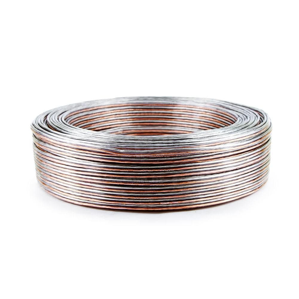 Cabo polarizado para áudio 2x1,50 - cristal 5 mt