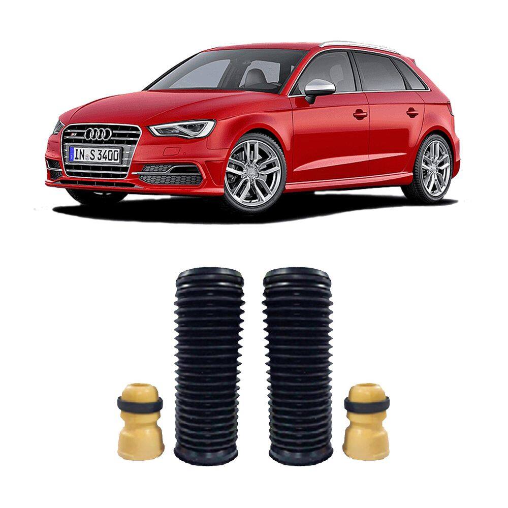 2 kit parcial batente coifa dianteiro audi s3 2014 2015 2016