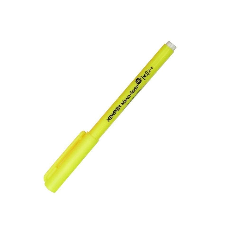 Caneta Marca-Texto Highlighter Up Amarela Neon Newpen