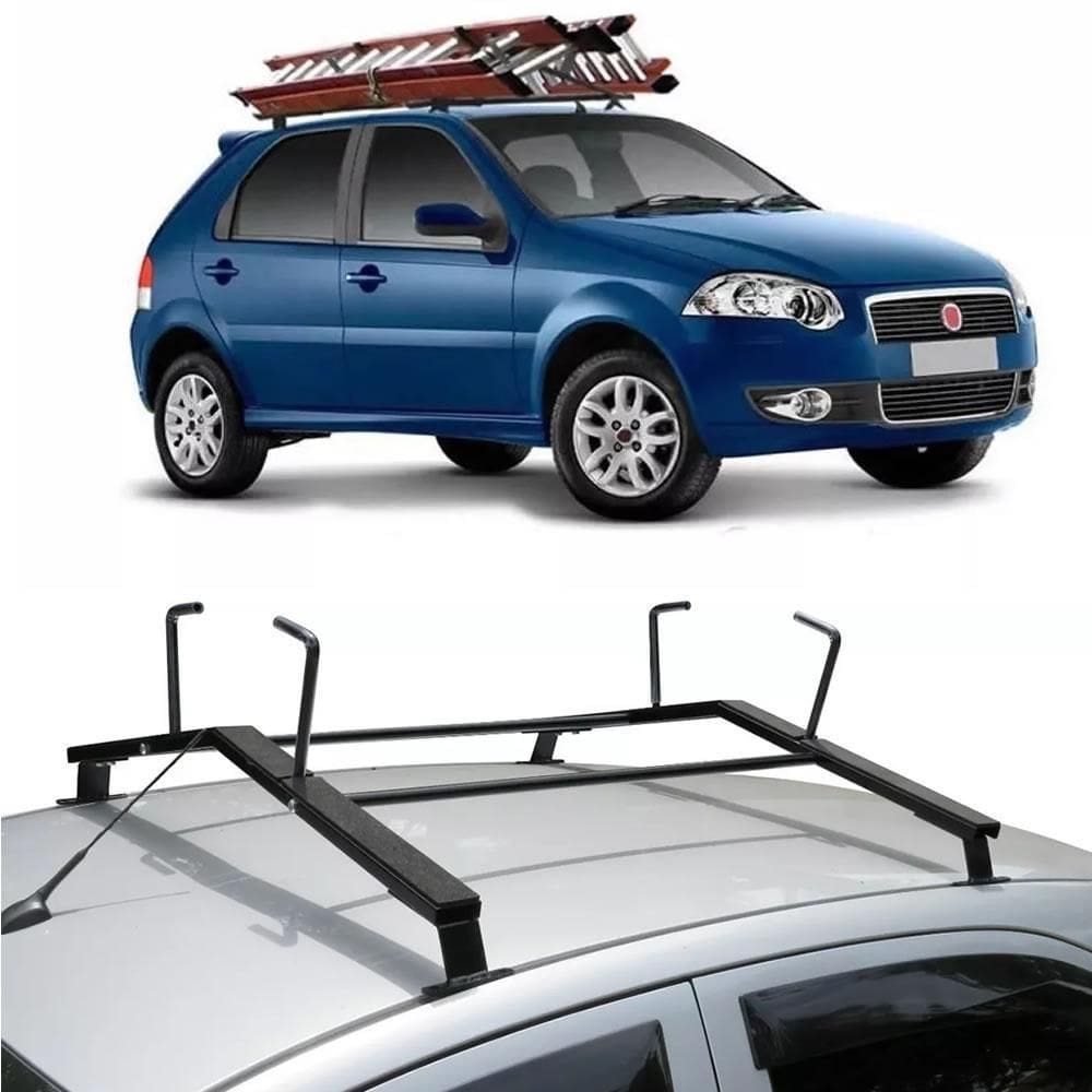 Rack Teto Suporte Porta Escadas Logan E Sandero
