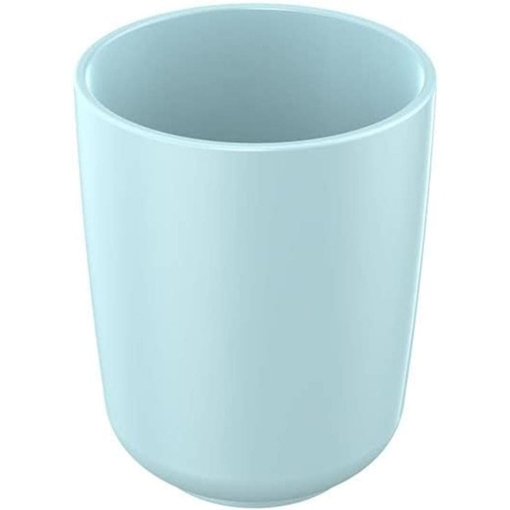 Porta Escova Osaka Esmalte 8x9cm Azul YOI