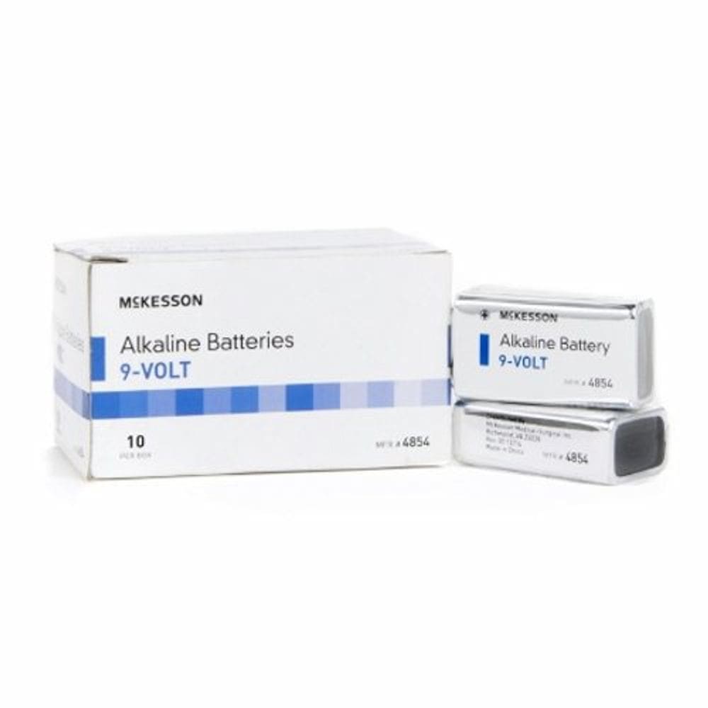 Bateria alcalina McKesson 9V Cell 9V descartável 10 unidades da McKesson (pacote com 4)