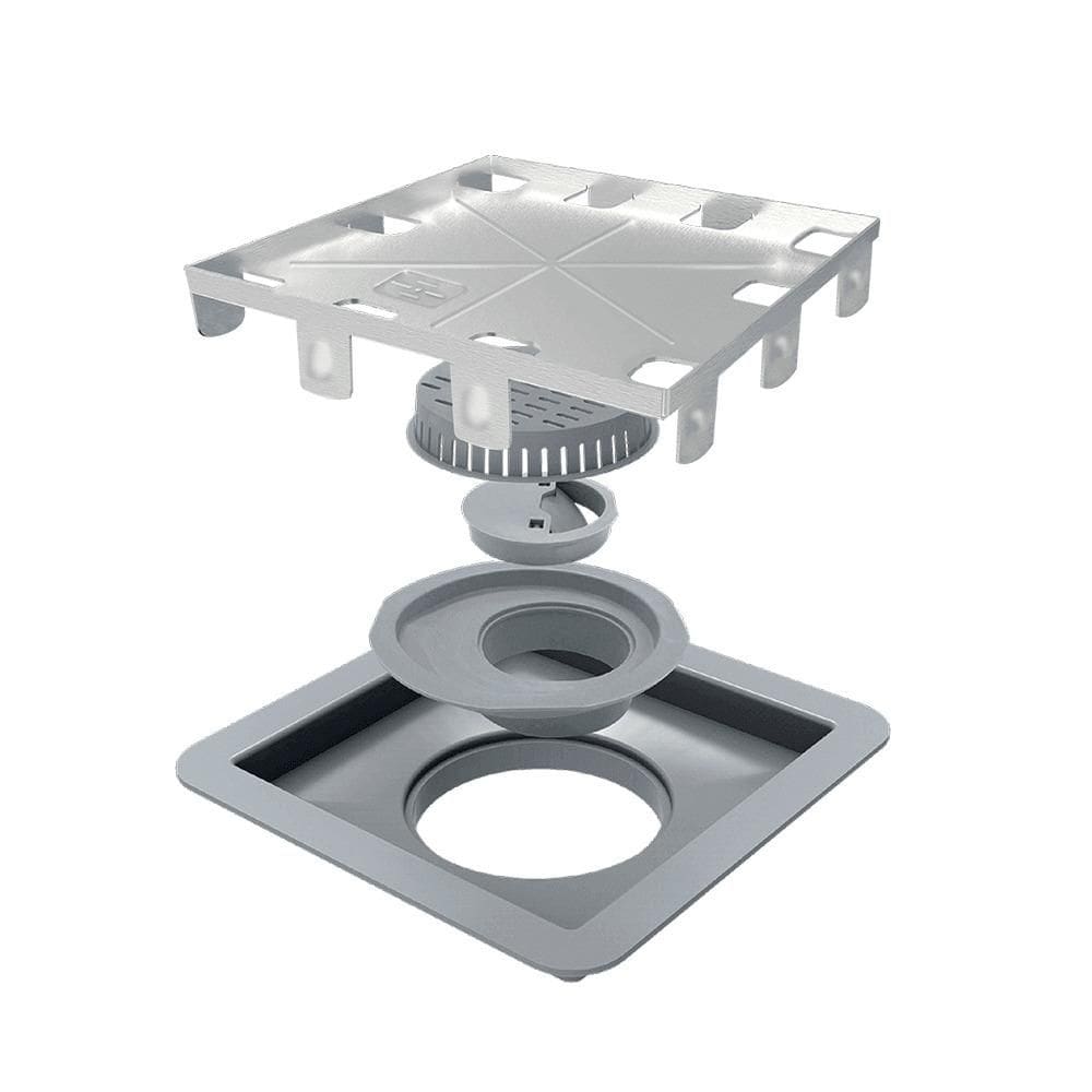 Ralo Linear Oculto 15 cm x 15 cm Square