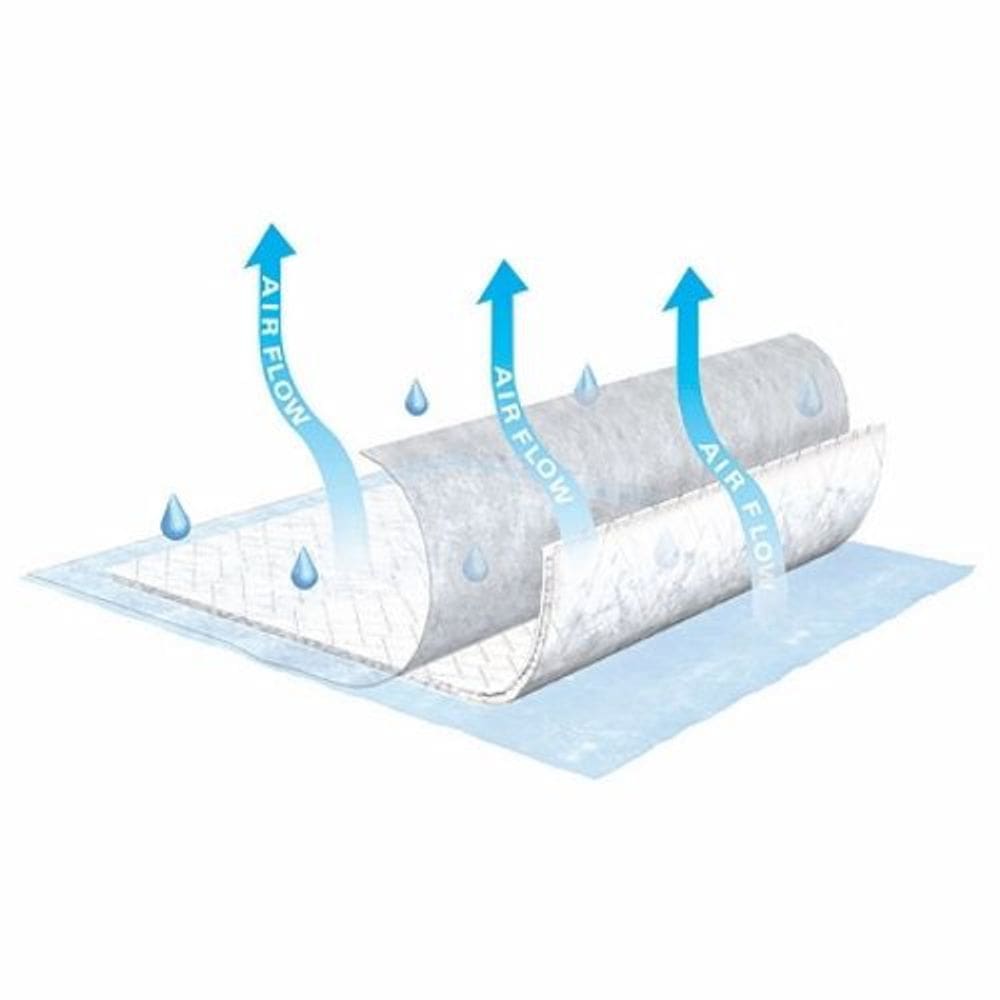 Almofada de baixa perda de ar 23 x 36 polegadas, 10 unidades da Essity (pacote com 4)