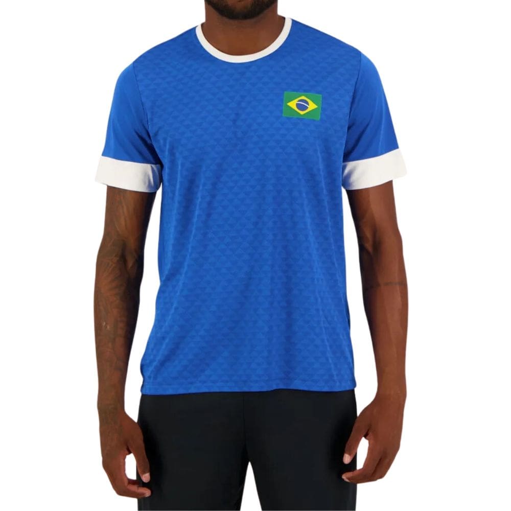 Camiseta Brasil Ivai Braziline Masculino Adulto