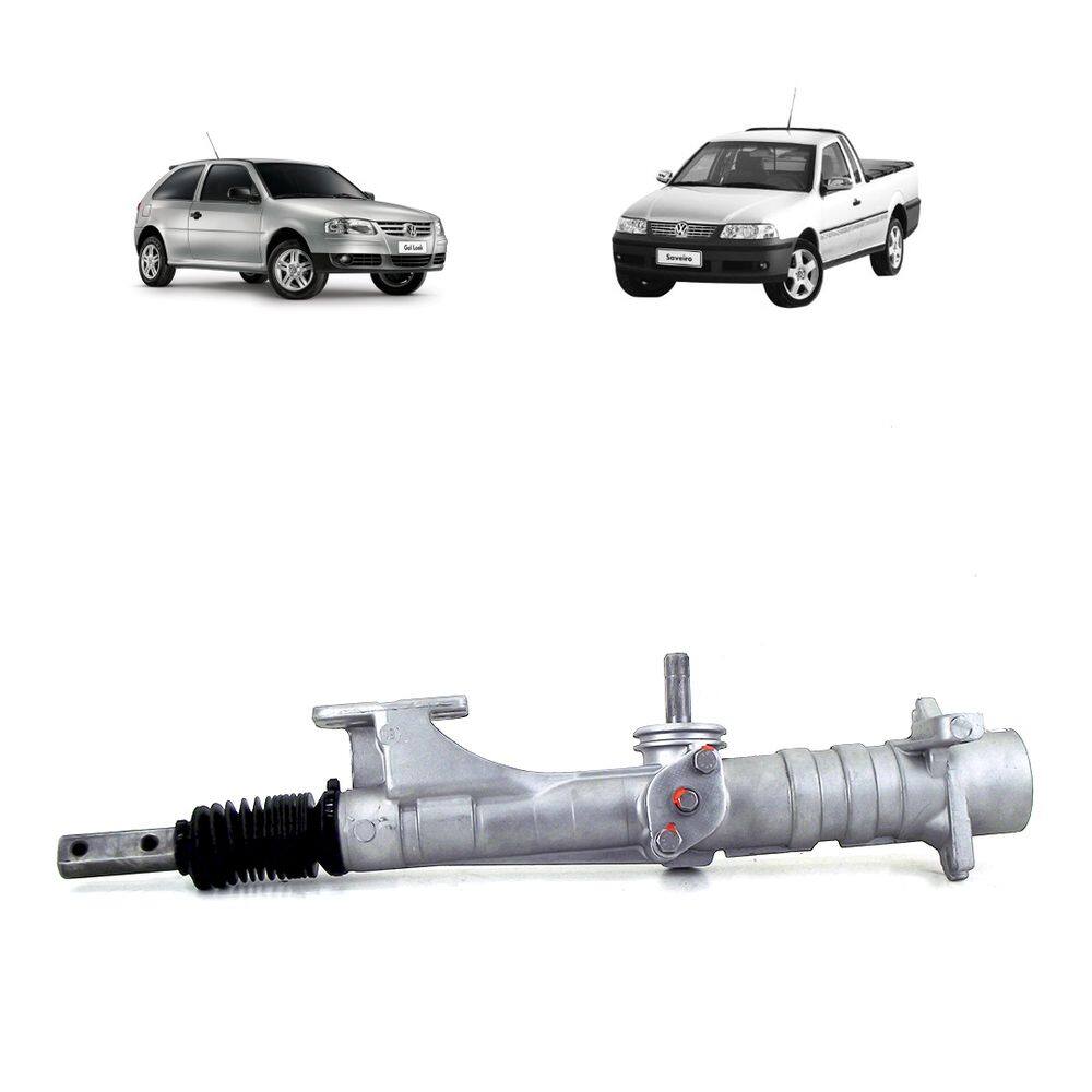 Caixa Direção Mecânica Remanufaturada Volkswagen Gol Parati Saveiro Voyage 1995 até 2014