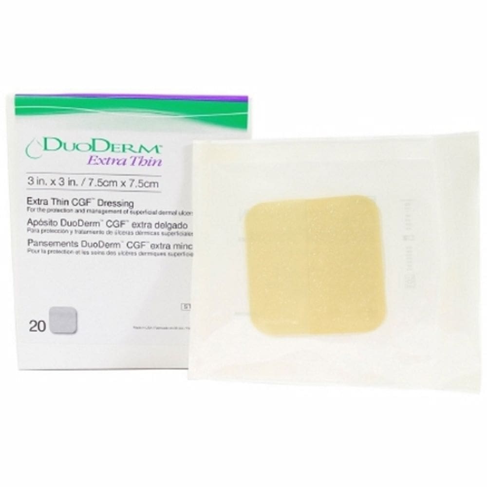 Hidrocolóide Dressing 3 x 3 Polegadas Caixa de 20 pela Convatec