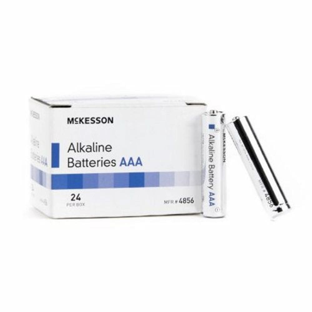 Bateria alcalina McKesson AAA Cell 1.5V descartável 24 unidades 24 unidades da McKesson (pacote com 4)