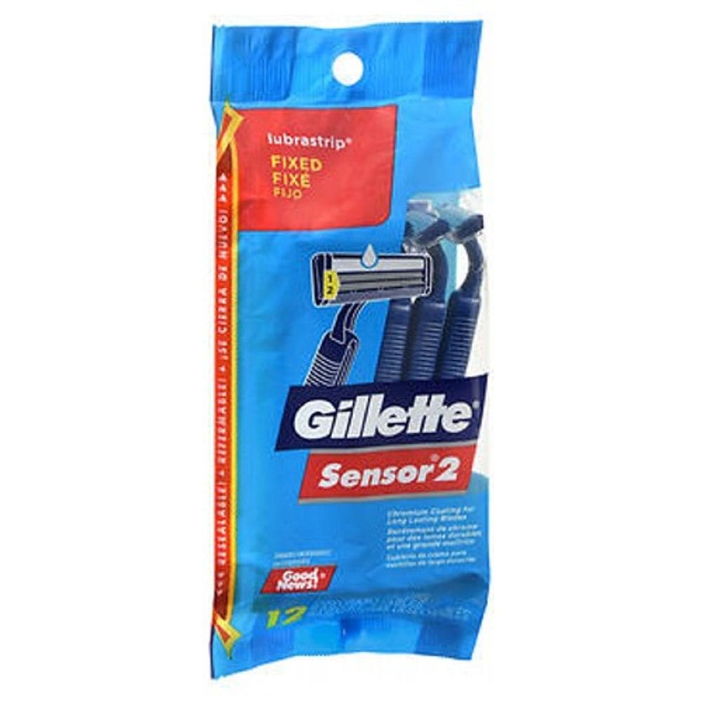 Lâminas de barbear descartáveis Gillette Good News Plus 12 cada da Gillette (pacote com 4)