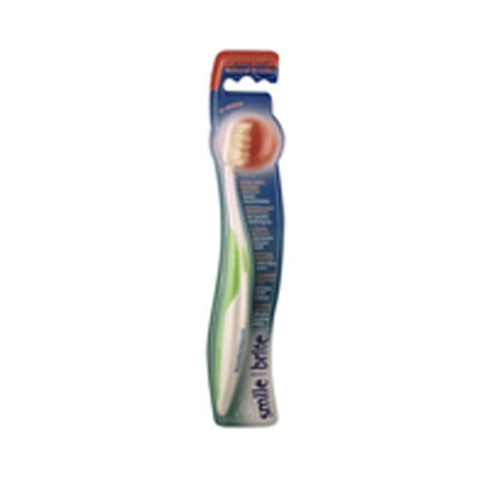 Escova de dentes fixa nylon v-wave médio 1 each by Smile Brite