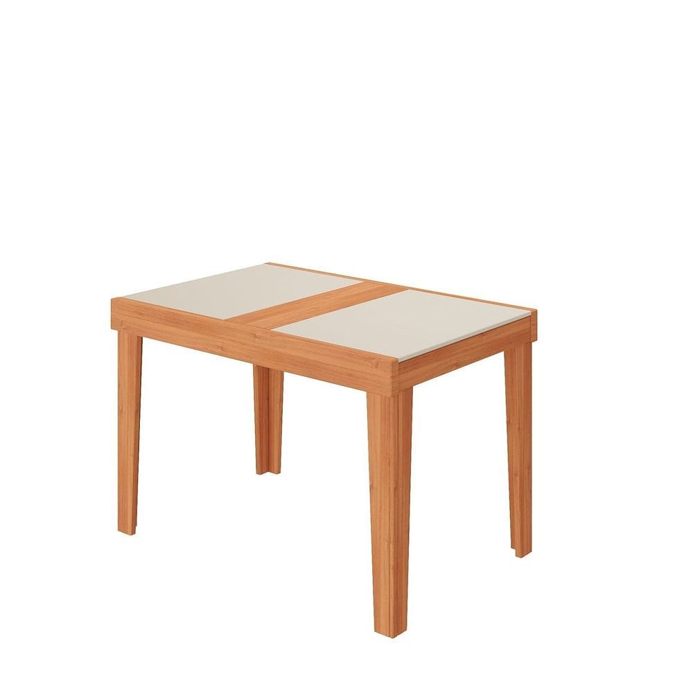 Mesa de Jantar Extensível 140 cm Naturalle Pinhão