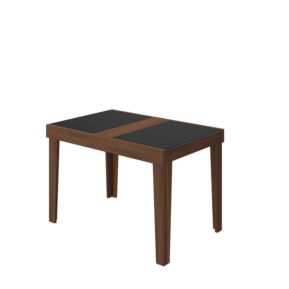Mesa DE Jantar Extensível 120cm Naturalle Imbuia