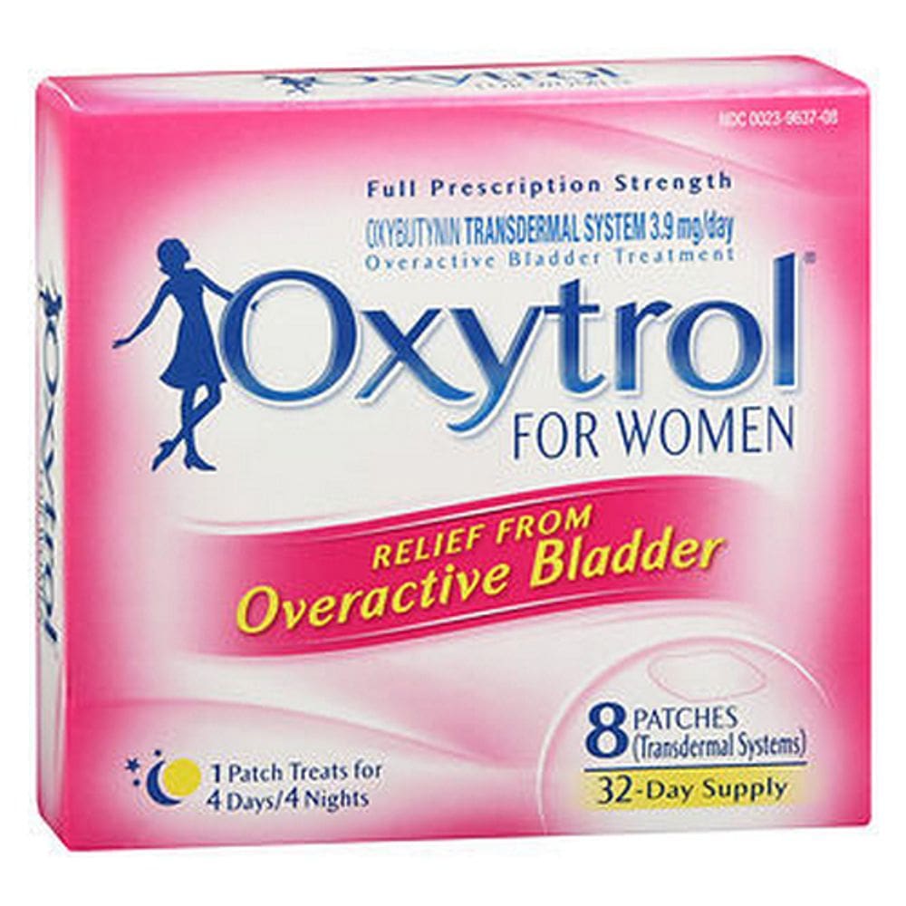 Oxytrol for Women 8 adesivos da Oxytrol (pacote com 2)