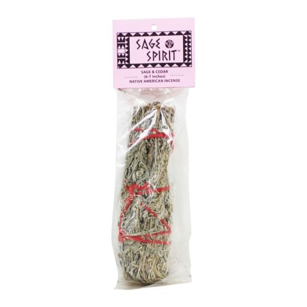 Smudge Wand Sage/Cedar 7 por Sage Spirit