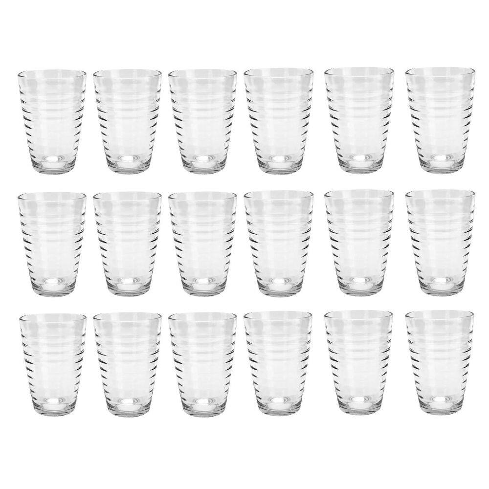 Jogo de Copos de Vidro para Suco Arizona 200ML - 18Un