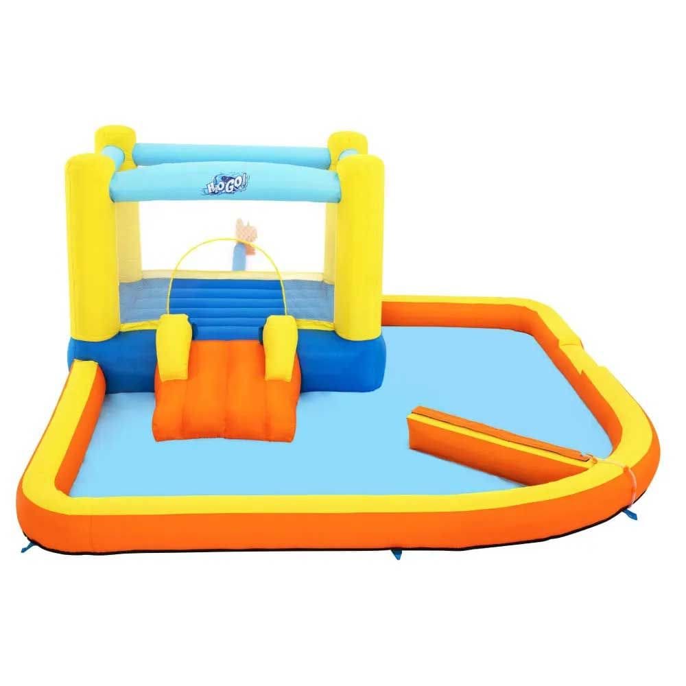Mega Parque Aquático Inflável Torre Escorregador Bestway 110v